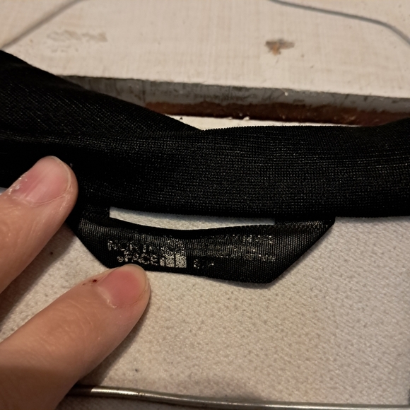 The North Face Mens Full Zip Jacket Size Small Black Pattern Windwall Hooded - Picture 7 of 10